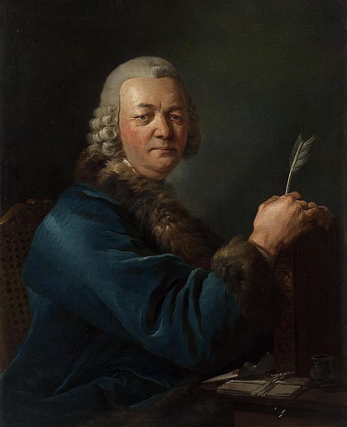 Portrait of Jacob Staehlin, 1759, Jean Louis de Veilly