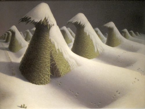 January, 1940, Grant Wood