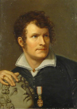 Portrait of Bertel Thorvaldsen, 1810, Rudolf Friedrich Karl Suhrland