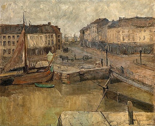 Bassin de Kattendijck à Anvers, , Clémence Michel