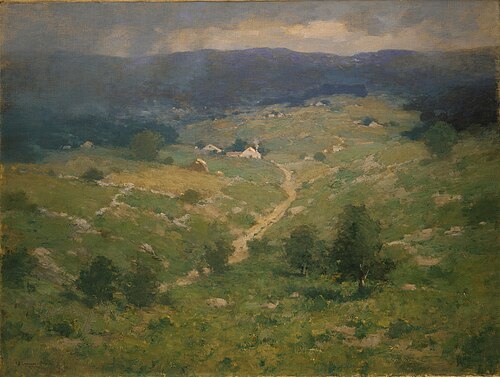 Clearing Off, 1897, Charlotte B. Coman