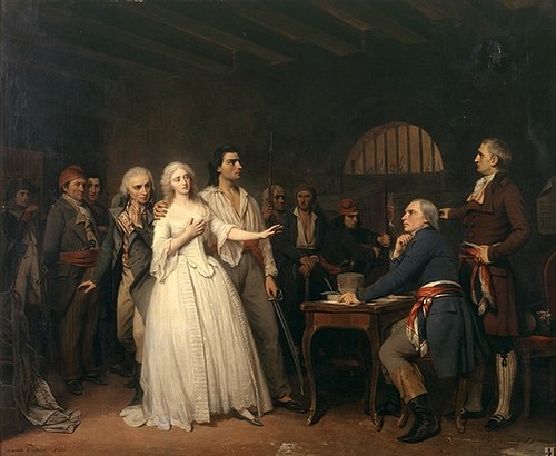 La Condamnation de la princesse de Lamballe, 1846, Louise Adélaïde Desnos