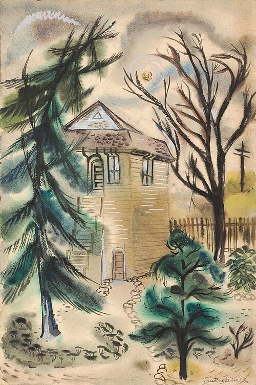 Old House, 1940, Christine Rinne Allen