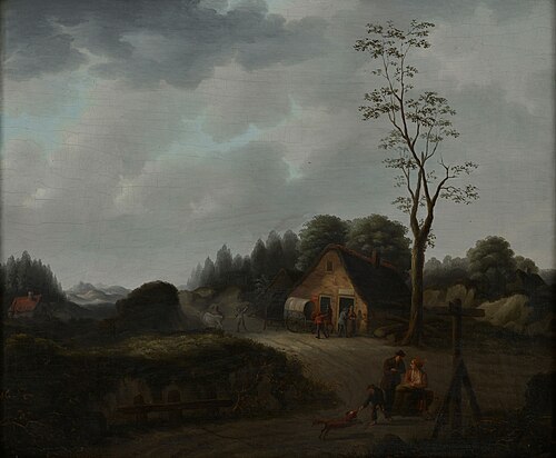 Landschap (lente), , Christoffel Wüst