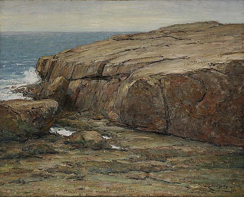 Rockbound Coast, Cape Ann, 1909, Cullen Yates