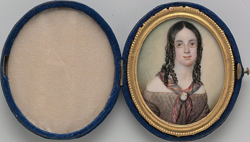 Portrait of a Lady, 1845, Daniel F. Ames