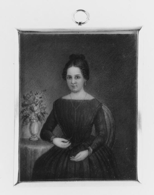 Portrait of a Lady, 1840, Daniel F. Ames