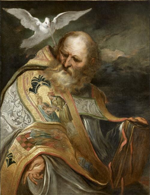 Saint Grégoire, 1665, Lucas Franchoys le Jeune