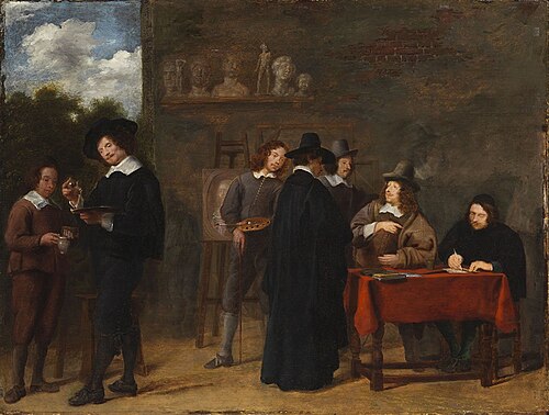 Daniel Seghers Commissions his Portrait from Lucas Franchoys, 1650, Lucas Franchoys le Jeune