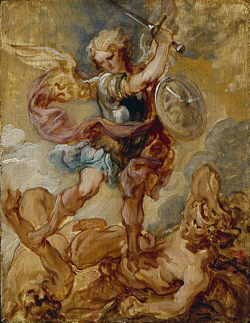 Saint Michael, 1648, Lucas Franchoys le Jeune