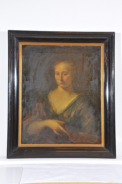 Portrait of Anthonia van der Linden, 1737, Aert Schouman