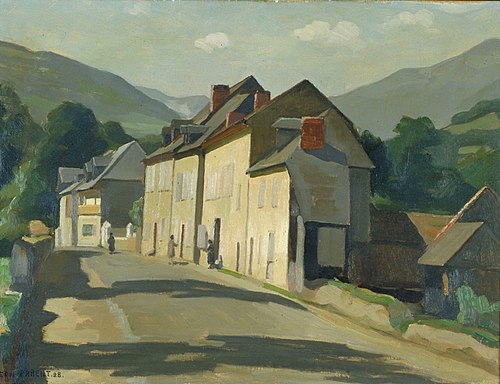 La Route de Luchon, 1928, Léon Parent