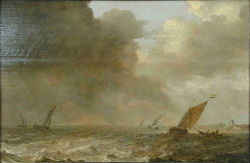 Choppy Sea, 1640, Pieter Mulier le Vieux