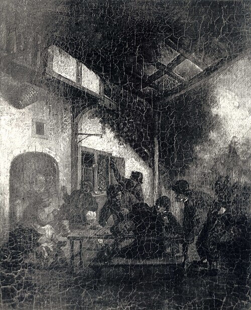 Genre scene., 1640, Isaac van Ostade