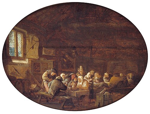 Farmer's Wedding, 1642, Isaac van Ostade