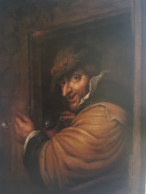 Peacock and pintle, , Isaac van Ostade