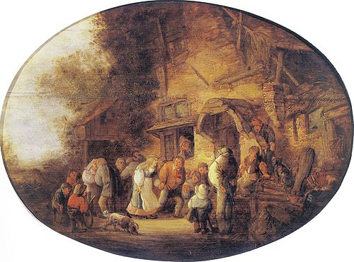 Peasant Wedding, 1643, Isaac van Ostade