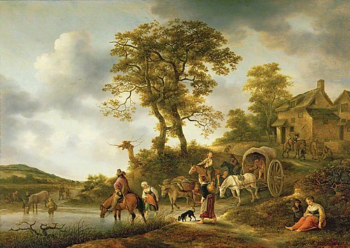 A Ford, 1649, Isaac van Ostade