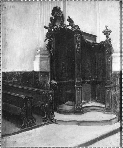 Im Beichtstuhl, , Hugo Havenith