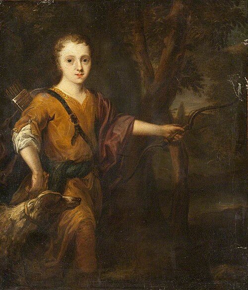 Diana, , Caspar Netscher
