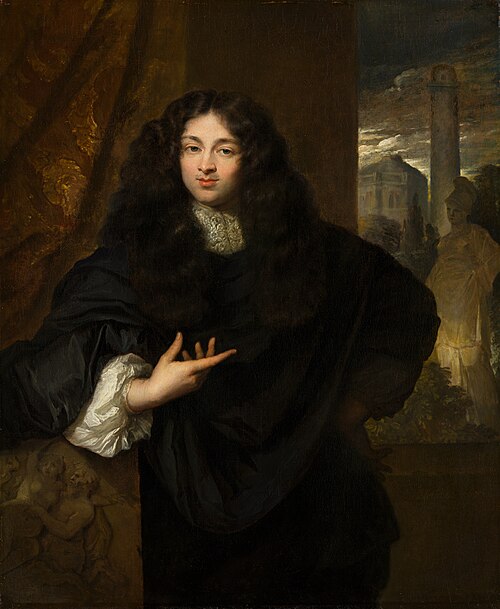 Portrait de Maurits Le Leu de Wilhem (1643-1724), 1677, Caspar Netscher