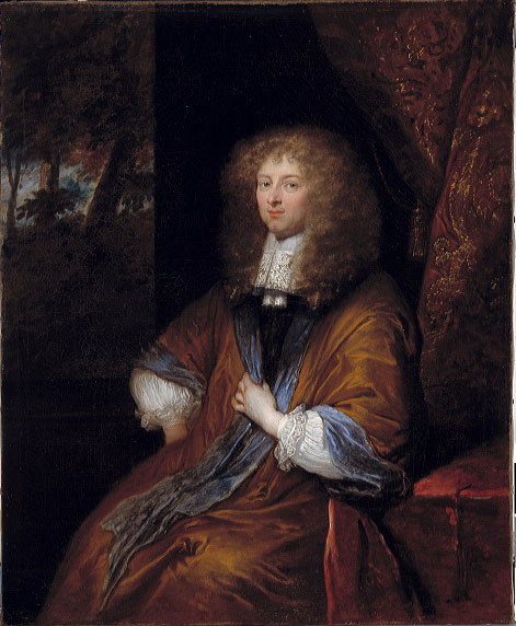 Portrait of a man, 1674, Caspar Netscher