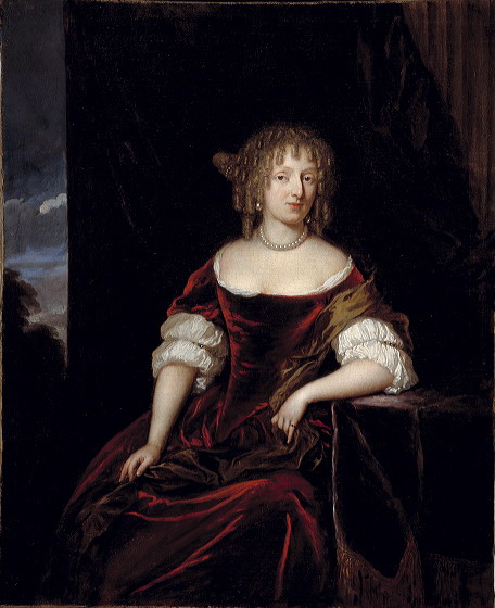 Portrait of mogelijk Josina Parduyn (1642-1718), 1674, Caspar Netscher