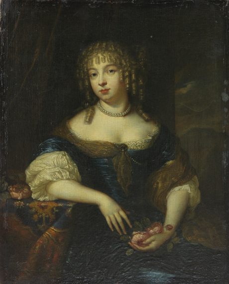Portrait of a woman, 1650, Caspar Netscher