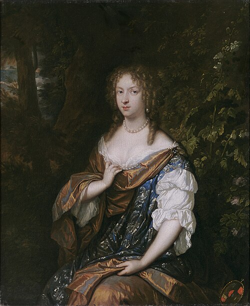 Alida de Lange, Wife of Johan Rammelman, 1679, Caspar Netscher