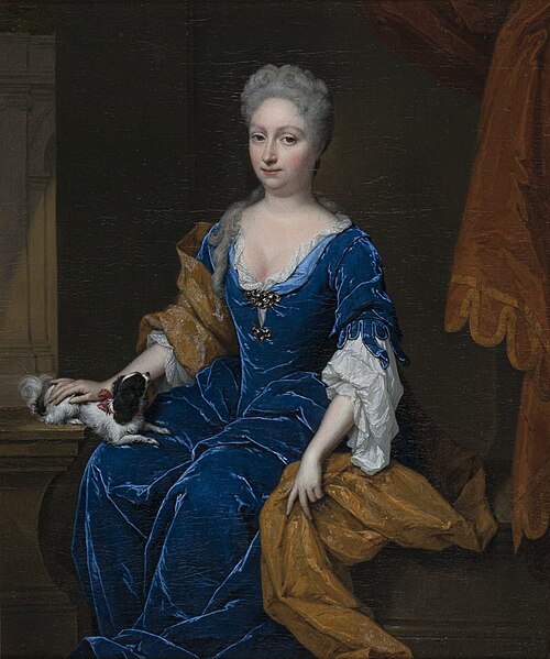 Portrait of Françoise Fagel (1680-1762), 1713, Caspar Netscher