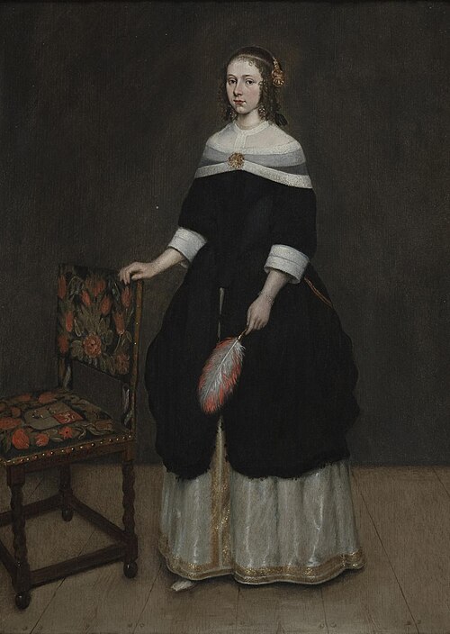 Portrait of a Young Girl, 1660, Caspar Netscher