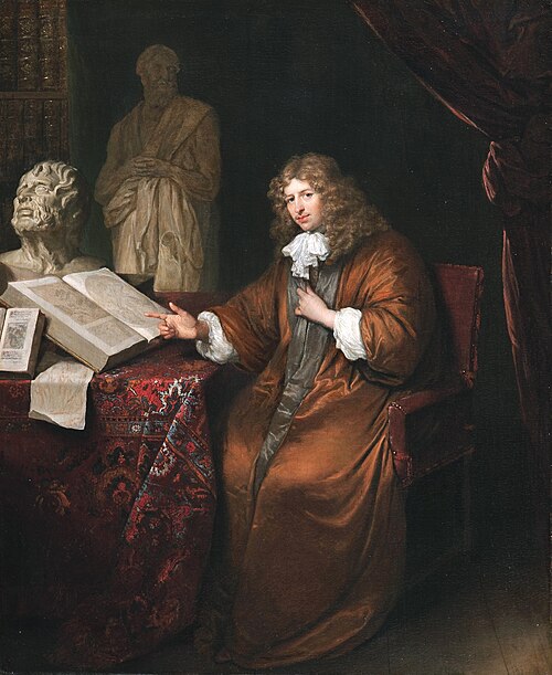 Portrait of Abraham van Lennep, 1678, Caspar Netscher