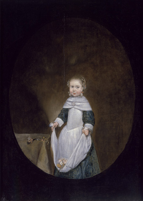 Portrait of Naleke Craeyvanger (1655-1676), 1658, Caspar Netscher