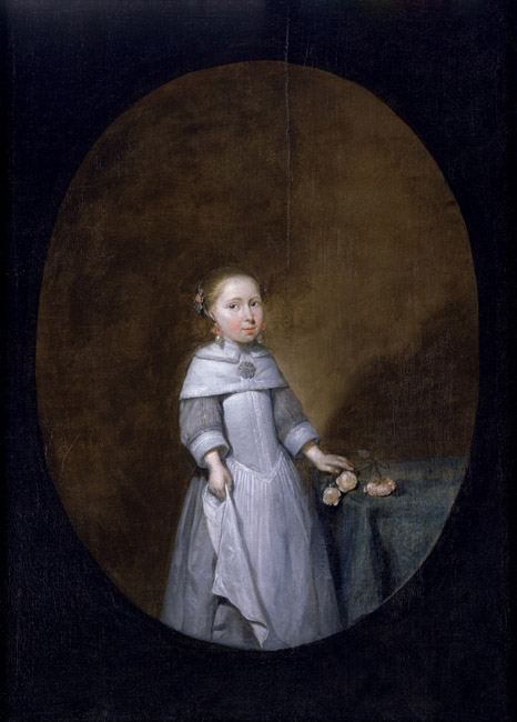 Portrait of Lijsbeth Craeyvanger (1653–?), 1658, Caspar Netscher