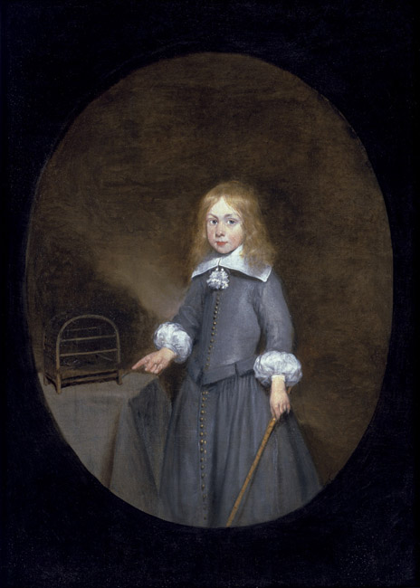 Portrait of Gerrit Craeyvanger (1651–1674), 1658, Caspar Netscher