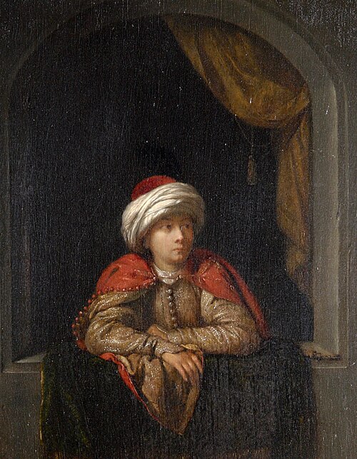A Young Turk, 1665, Caspar Netscher