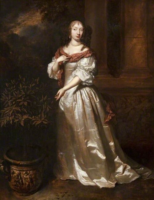 Portrait of a Young Woman by an Orange Tree, 1668, Caspar Netscher
