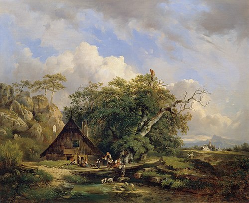 Landschaft bei Gutenstein, , Dominik Schufried