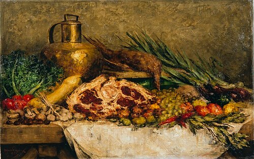 Nature morte, 1888, Alfred Verhaeren