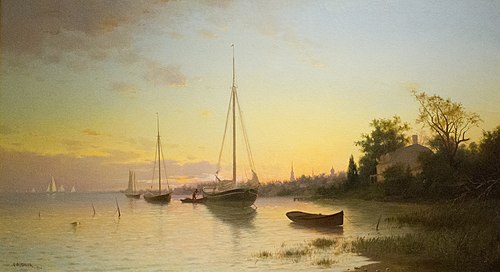 Evening, 1881, Francis A. Silva