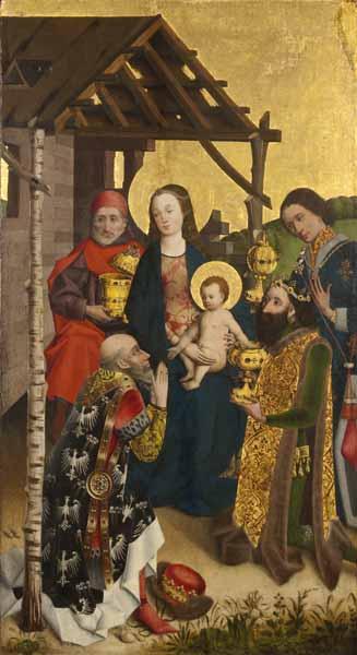 The Adoration of the Magi, 1460, Master of the Vision of Saint John