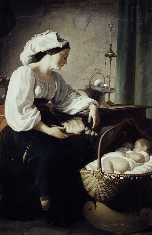 Peasant Interior, 1879, A. Tenorio