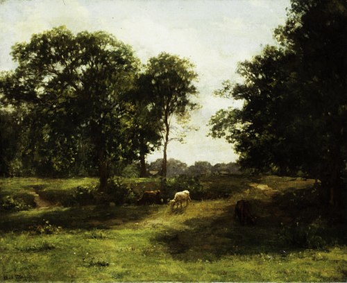 Paysage, 1877, Albert W. Thompson