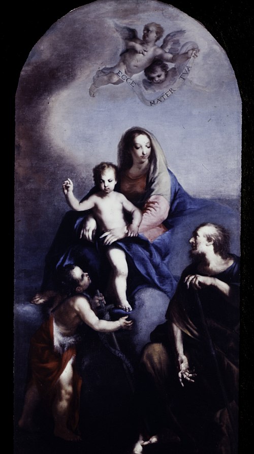 The Virgin and Child with the Infant St. John and St. Joseph, 1783, Antonio Butafago