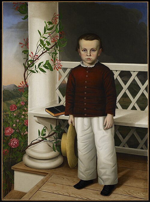 Portrait d'un garçon, 1856, James B. Read