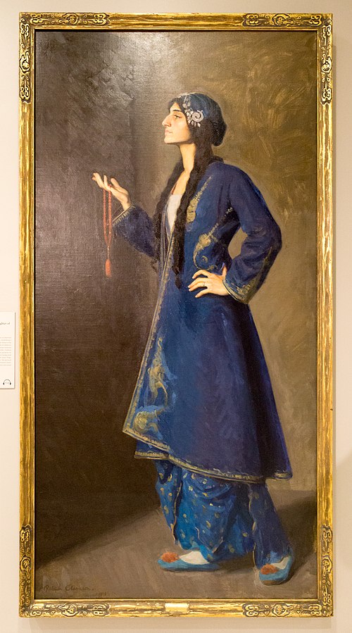 Nouvart Dzeron, A Daughter of Armenia, 1912, Ralph Elmer Clarkson