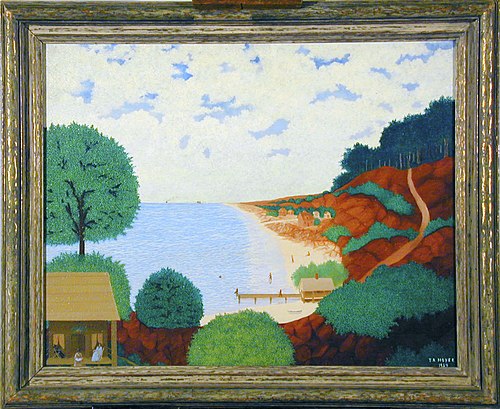 Evening on the Sea Shore, 1939, Torvalt Arnt Hoyer