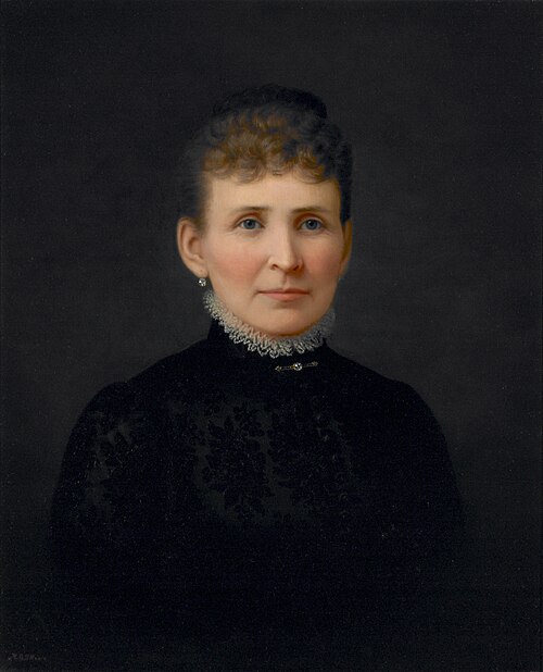 Portrait d'une femme, 1886, Hannah Brown Skeele
