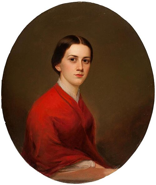 Portrait of Julia Chadwick, 1852, Shepard Alonzo Mount