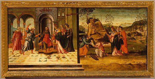 Scenes from the Life of Moses, 1500, Maître d'Apollon et Daphné